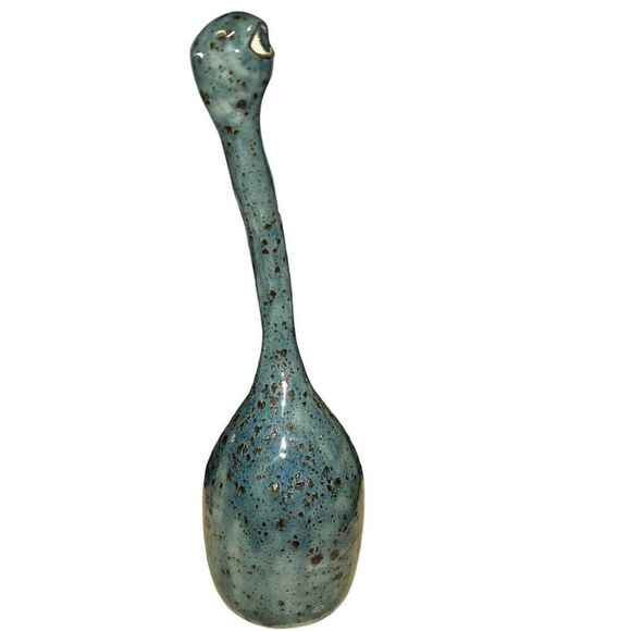 Blue Eyeball Alien Sea Anemone 12" Sculpture Diana McClain Michigan Art Pottery - Picture 4 of 6